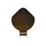 BentWood угловая из лиственницы (1,19 х1,19 м.), h=1 м. Мореная Рустик для контрастных процедур фото - 5 BentWood угловая из лиственницы (1,19 х1,19 м.), h=1 м. Мореная Рустик купель фото фото - 5